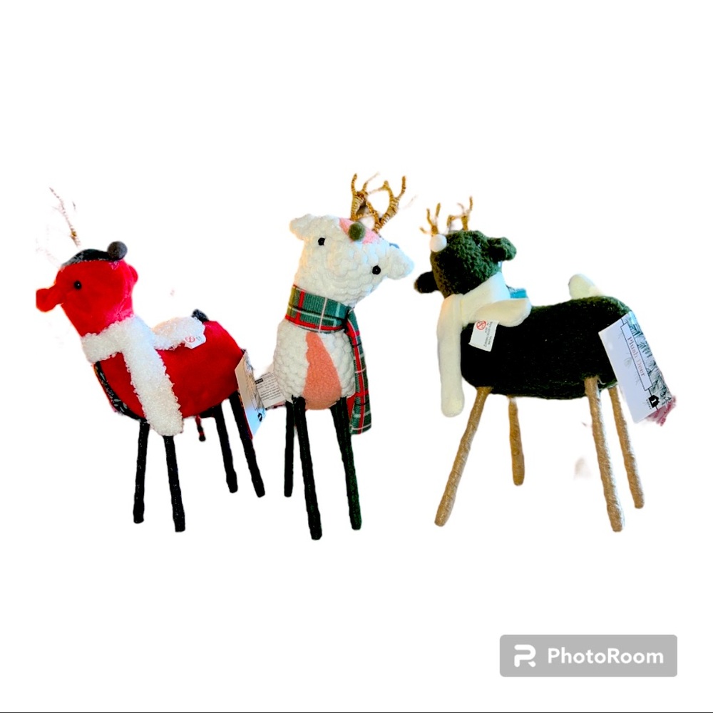 TARGET BULLSEYE Christmas Reindeer Decorations
